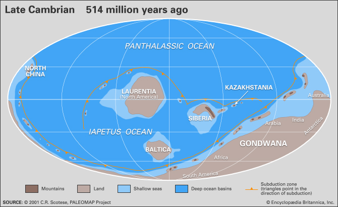 Geologia del Cambriano